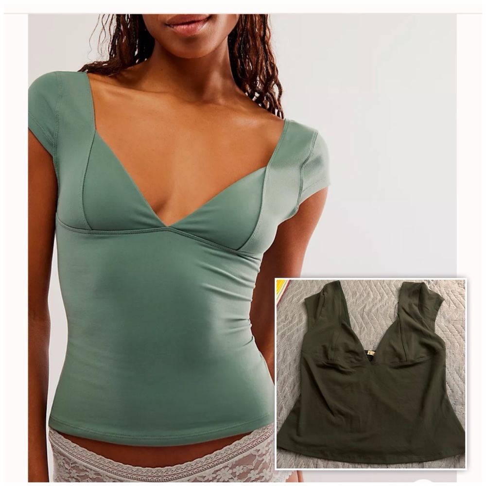 FREE PEOPLE Duo Corset Cami Size XL